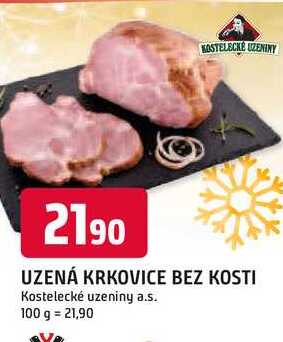 UZENÁ KRKOVICE BEZ KOSTI 100 g 