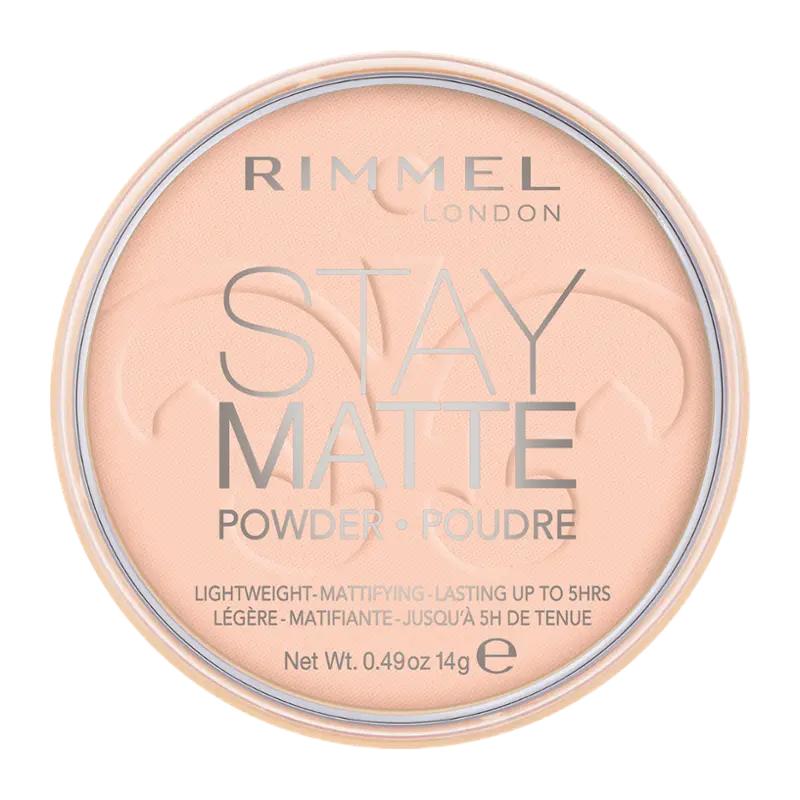 Rimmel Pudr Stay Matte 002, 1 ks