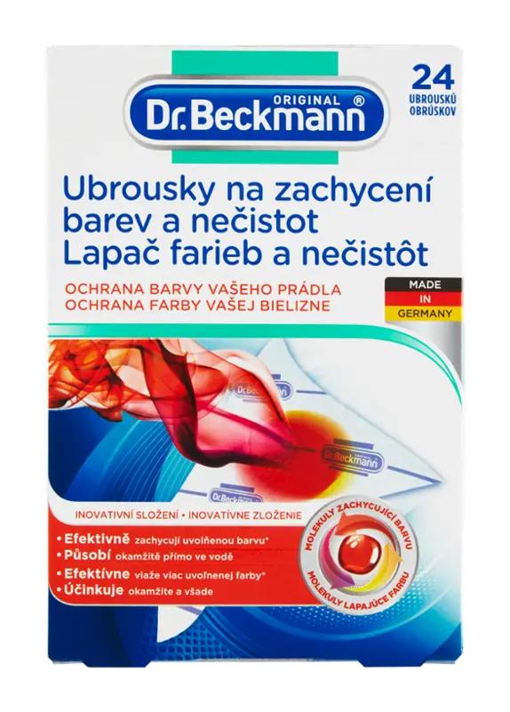 Dr. Beckmann Ubrousky na zachycení barev a nečistot, 24 ks