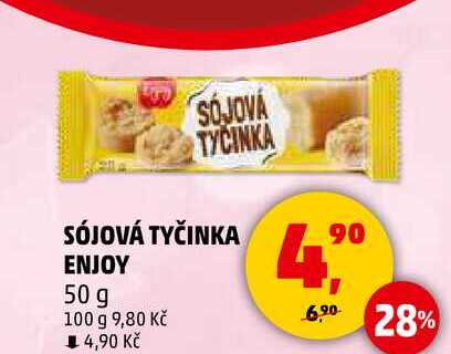 SÓJOVÁ TYČINKA ENJOY, 50 g 