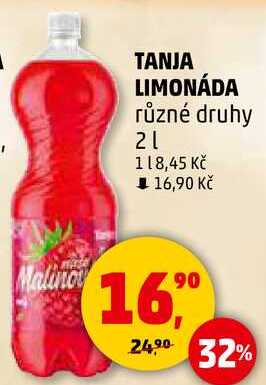 TANJA LIMONÁDA, 2 l 