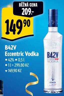 B42V Eccentric Vodka, 0,5 l