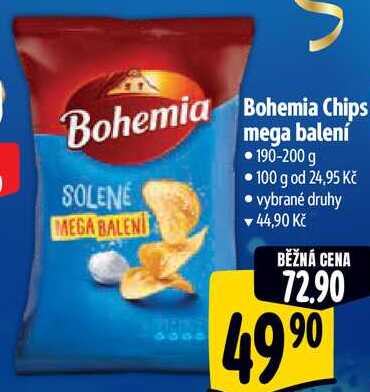 Bohemia Bohemia Chips, 190-200 g