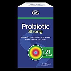 GS Probiotic Strong 60 + 20 kapslí