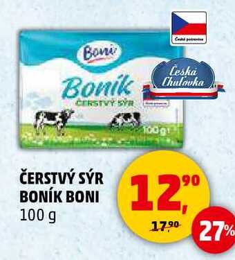 ČERSTVÝ SÝR BONÍK BONI, 100 g 