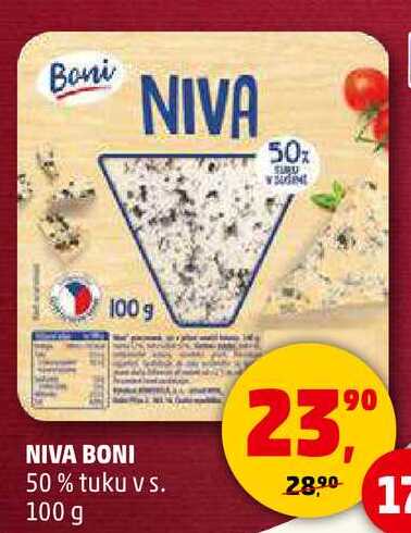 NIVA BONI 50% tuku v s., 100 g