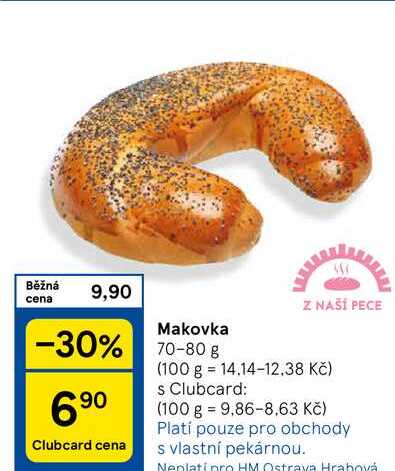 Makovka, 70-80 g 