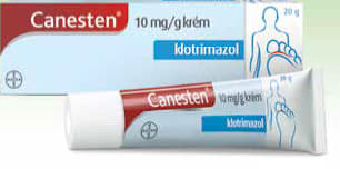 Canesten 10 mg/g krém 20 g