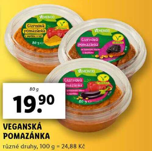 VEGANSKÁ POMAZÁNKA, 80 g