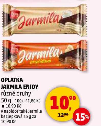 OPLATKA JARMILA ENJOY různé druhy, 50 g 