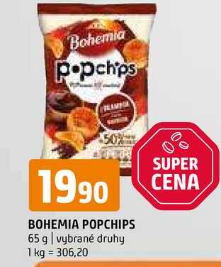 Bohemia popchips 65 g vybrané druhy 