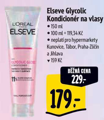 Elseve Glycolic Kondicionér na vlasy, 150 ml