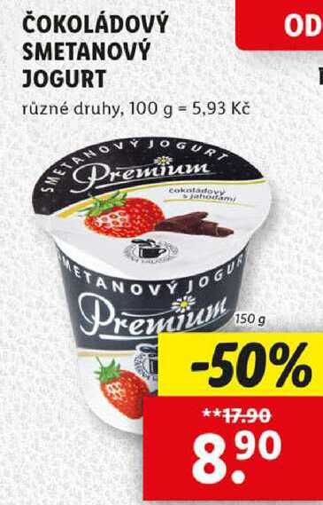 ČOKOLÁDOVÝ SMETANOVÝ JOGURT, 150 g