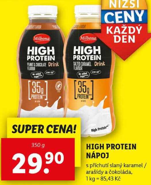ARCHIV HIGH PROTEIN NÁPOJ, 350 g v akci platné do: