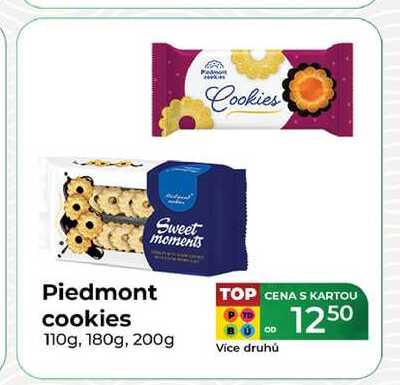 Sweet moments Piedmont cookies 110g, 180g, 200g  