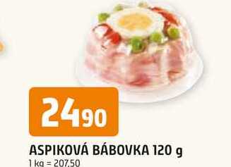 ASPIKOVÁ BÁBOVKA 120 g