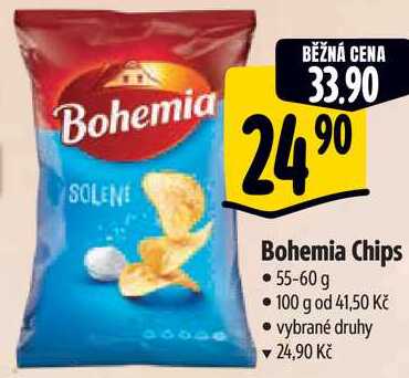 Bohemia Chips, 55-60 g 