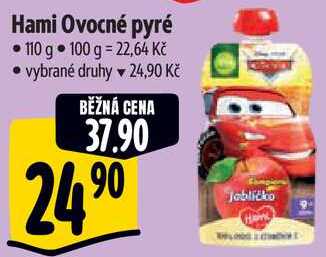 Hami Ovocné pyré, 110 g 