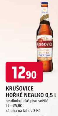 KRUŠOVICE HOŘKÉ NEALKO 0,5 L  