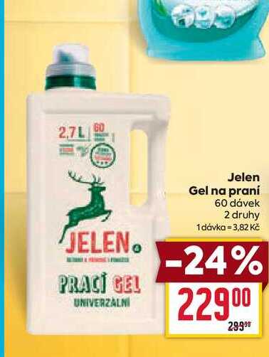 Jelen Gel na praní 60 dávek 