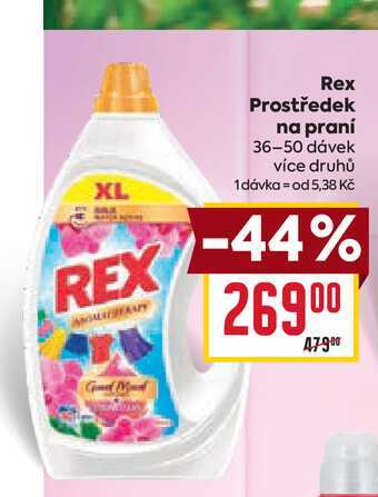 Rex Prostředek na praní 36-50 dávek 