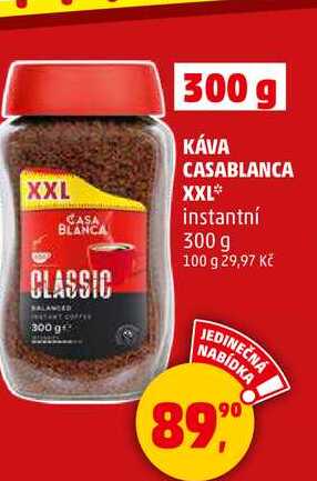 KÁVA CASABLANCA XXL instantní, 300 g