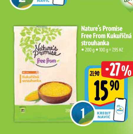   Nature's Promise Free From Kukuřičná strouhanka 200 g  