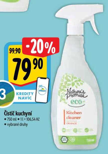 Čistič kuchyní, 750 ml