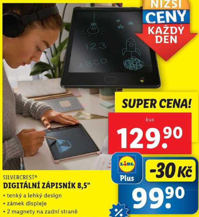 DIGITÁLNÍ ZÁPISNÍK 8,5"