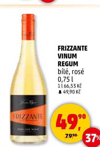 FRIZZANTE VINUM REGUM bílé, 0,75 l 