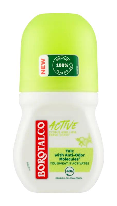 Borotalco Deodorant roll-on Active Citrus and Lime Fresh, 50 ml