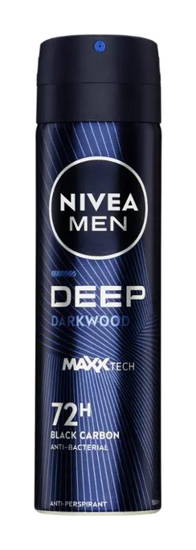 NIVEA Men Antiperspirant sprej pro muže Deep, 150 ml