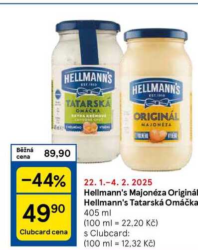 Hellmann's Majonéza Originál, 405 ml