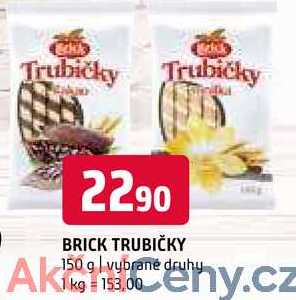 Brick trubičky 150 g vybrané druhy