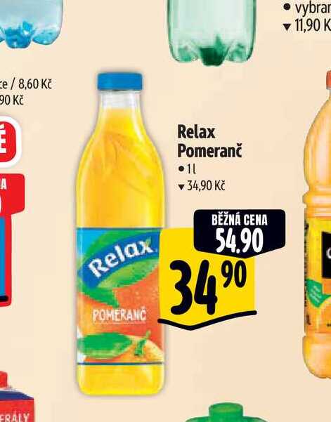   Relax Pomeranč 1 l