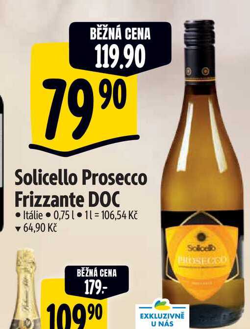  Solicello Prosecco Frizzante DOC 0,75 l