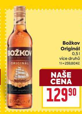 Božkov Originál 0,5l