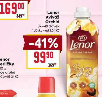 Lenor Aviváž Orchid 37-49 dávek