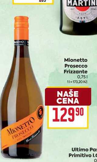 Mionetto Prosecco Frizzante 0,75l