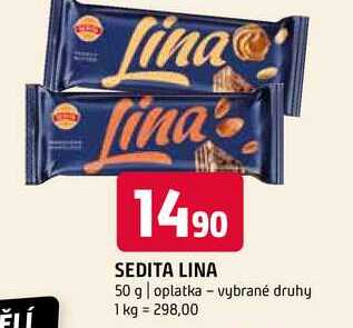 Sedita lina 50g, vybrané druhy