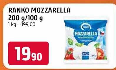 Ranko mozzarella 200/100g