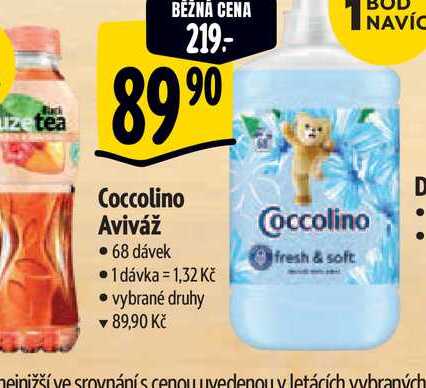   Coccolino Aviváž  68 dávek 