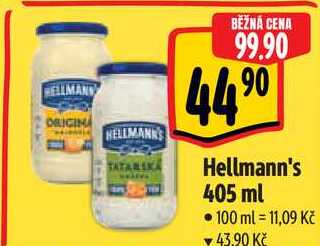 Hellmann's, 405 ml  