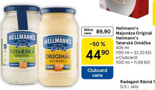 Hellmann's Majonéza Originál, 405 ml  