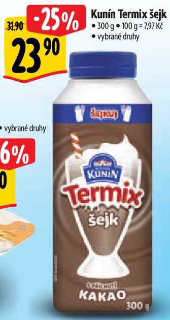 Kunín Termix šejk, 300 g