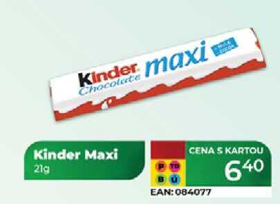 Kinder Maxi 21g  