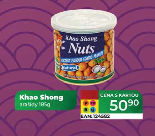 Khao Shong arašídy 185g