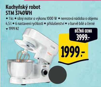 Kuchyňský robot STM 3740WH 