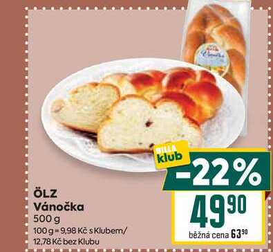 ÖLZ Vánočka 500 g