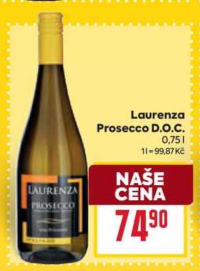 Laurenza Prosecco D.O.C. 0,75l